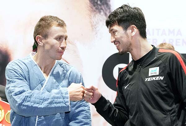 Головкин и Мурата прошли взвешивание: результаты, видео и фото