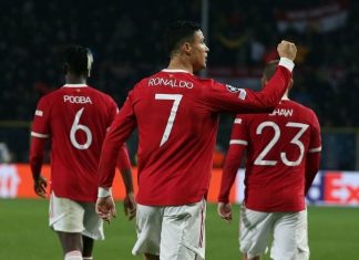 У Роналду 9 мячей в 11 играх за МЮ. Криштиану снова спас Сульшера, Погба и Магуайра