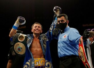 40-летний Головкин — объединённый чемпион мира: видео