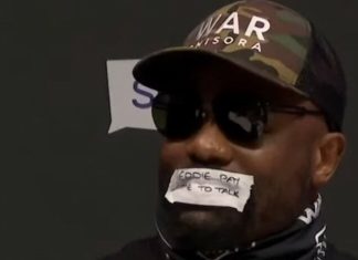 Чисора заклеил рот и включил QUEEN на прессере. Хирн пел и веселился — видео