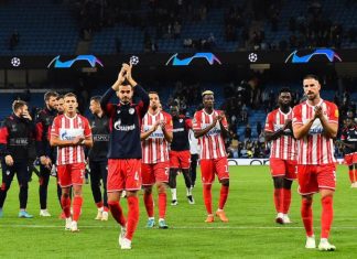 «Црвена Звезда» проиграла «Лиллю» и вылетела из Лиги Европы