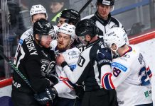 «Трактор» одержал победу над «Ладой», забросив две шайбы в концовке