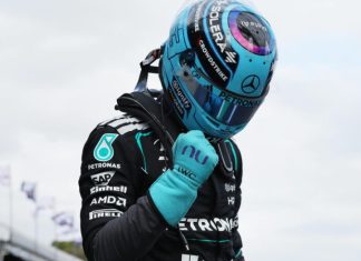 Джордж Рассел стартует первым в спринте Ф1 в Китае, Ферстаппен — 8-й