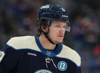 Форвард «Коламбуса» Воронков может пропустить несколько недель из-за травмы руки