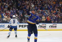 Гол Бучневича помог «Сент-Луису» обыграть «Каролину»