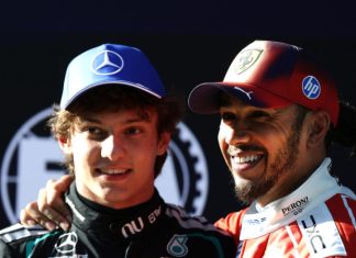 Кими Антонелли одержал первую победу в Ф1 в Китае, Хэмилтон завоевал первый подиум с Ferrari