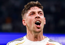 «О таком можно только мечтать»: Вальверде высказался после хет-трика в ЛЧ