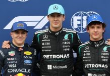 Стартовая решетка гонки Формулы 1 в Мельбурне