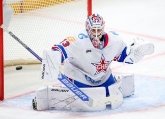 Вратарь СКА Плешков стал лучшим по проценту отражённых бросков в минувшей регулярке