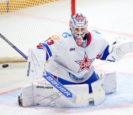 Вратарь СКА Плешков стал лучшим по проценту отражённых бросков в минувшей регулярке