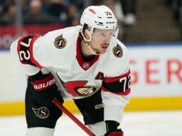 Защитник «Оттавы» Тома Шабо пропустит некоторое время из-за травмы правой руки