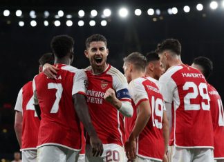 «Арсенал» проиграл «Саутгемптону» и выбыл из Кубка Англии по футболу