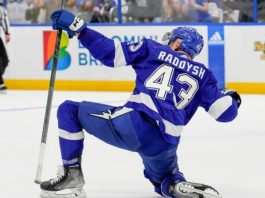 Даррен Рэддиш побил рекорд «Тампа-Бэй» по голам за регулярку среди защитников