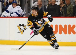 Форвард «Питтсбурга» Ракелль признан первой звездой недели в НХЛ