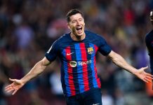 Гол Левандовского в концовке принес «Барселоне» победу над «Атлетико»