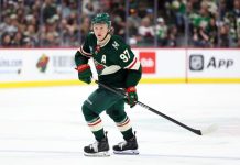 Кирилл Капризов повторил рекорд Зака Паризе по голам в плей-офф НХЛ в истории «Миннесоты»