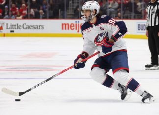 «Коламбус» в серии буллитов обыграл «Детройт», у Марченко передача