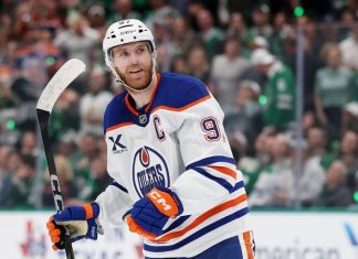 Коннор Макдэвид может пропустить пятый матч серии с «Анахаймом» из-за травмы