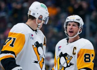 Кросби и Малкин вышли на пятое место по числу игр с несколькими набранными очками на двоих