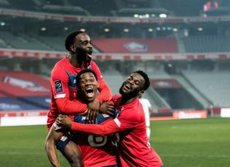 «Лилль» разгромил занимающий второе место в чемпионате Франции «Ланс»