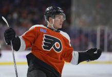 Матвей Мичков признан второй звездой игрового дня в НХЛ