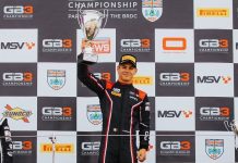 Никита Бедрин одержал две победы в GB3