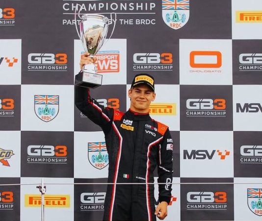 Никита Бедрин одержал две победы в GB3