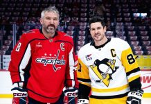 Овечкин сделал фото с Малкиным, Кросби и Летангом перед матчем «Вашингтона» с «Пингвинз»