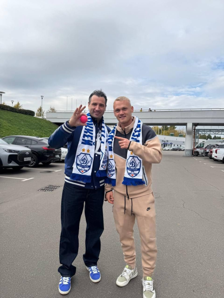 Роман Ротенберг поздравил Тюкавина с бомбардирским рекордом за «Динамо» в ХХI веке