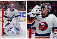 Сорокин стал лучшим в сезоне НХЛ по «сухим» играм среди вратарей, Василевский — по победам