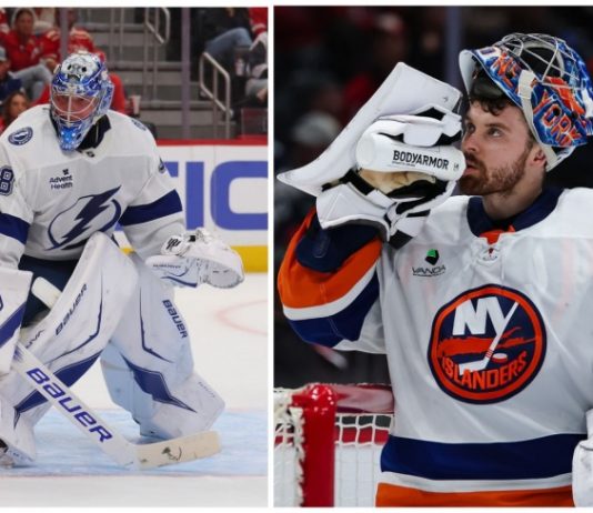 Сорокин стал лучшим в сезоне НХЛ по «сухим» играм среди вратарей, Василевский — по победам